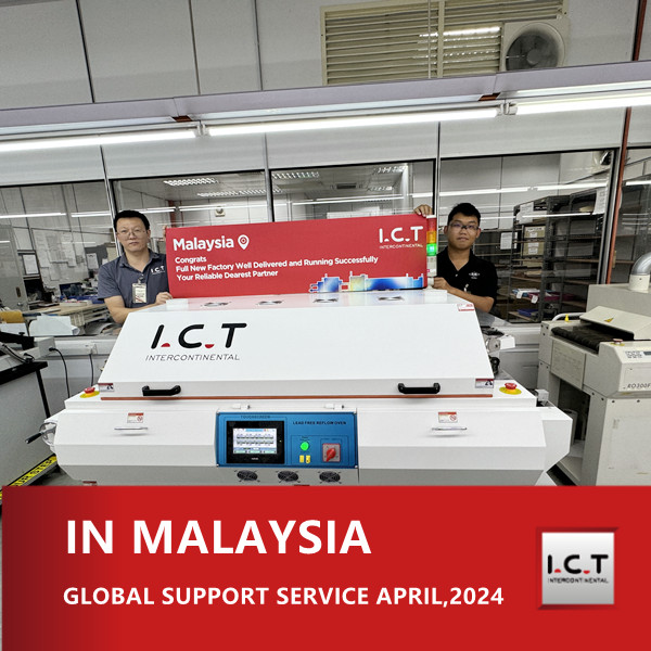 Globalna tehnična podpora ICT za pečico Refolw po meri v Maleziji