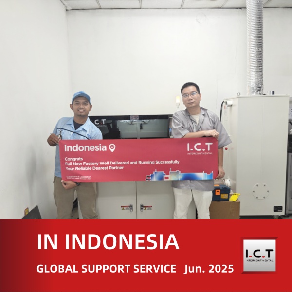 IKT Globalna podpora za projekt EMS DePaneling v Indoneziji