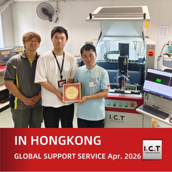 Globalna tehnična podpora ICT za stroj za konformne premaze v Hong Kongu